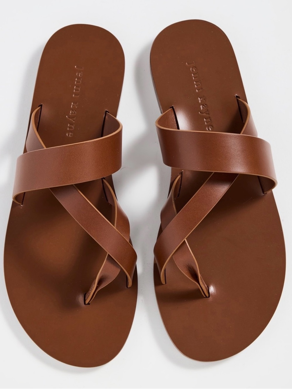 NWOT Jenni Kayne Calfskin Leather Sandals. Size 39